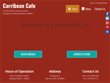 Tablet Screenshot of caribbeancafenj.com